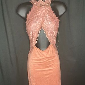Backless Lace dress